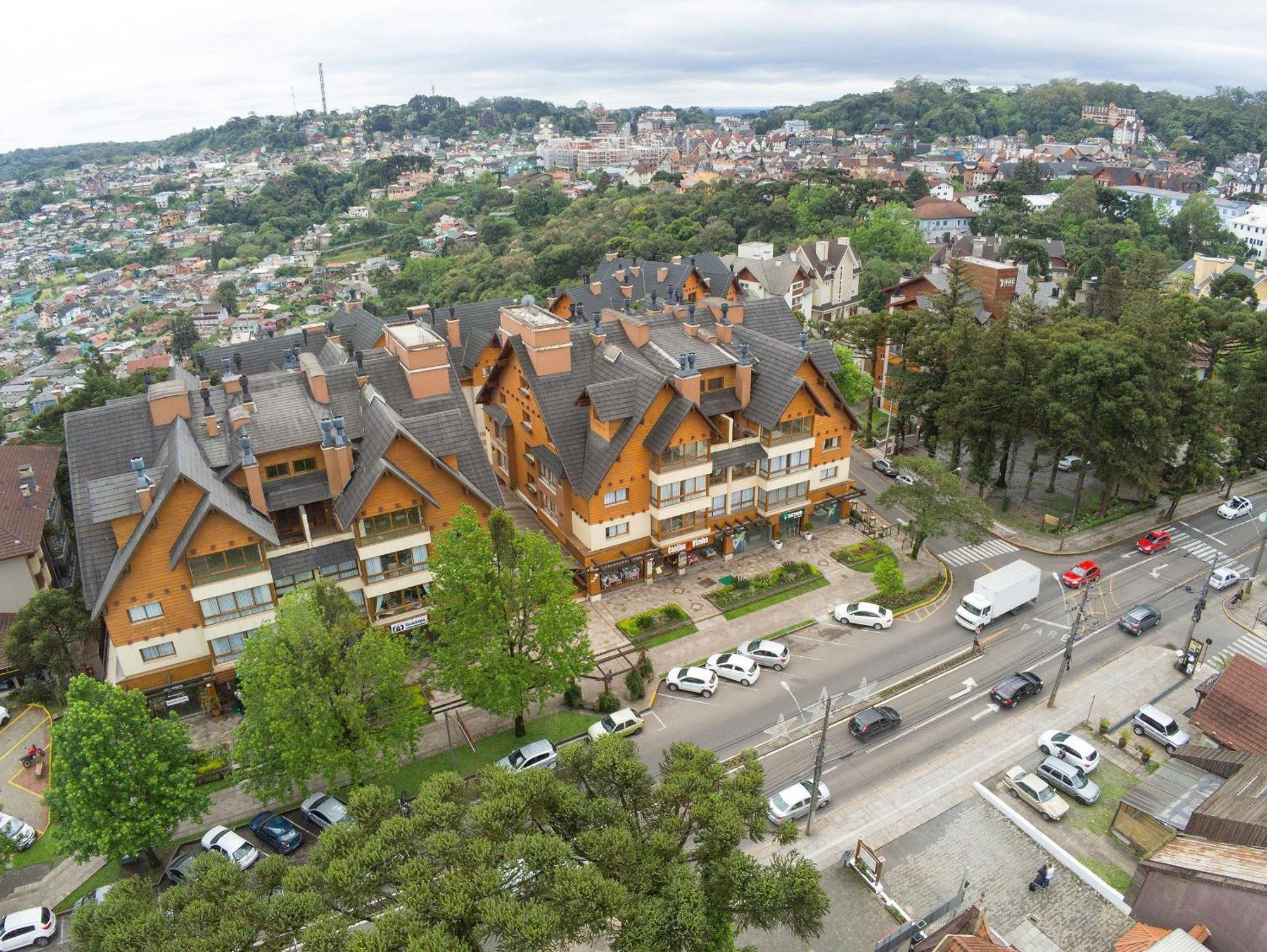 Ferienwohnung 600 Metros, Rua Coberta - Centro Via Florida Gramado Exterior foto